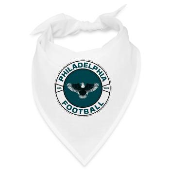 Philadelphia Adler Emblem Shirtdesign - Bandana - Weiß - Vorne