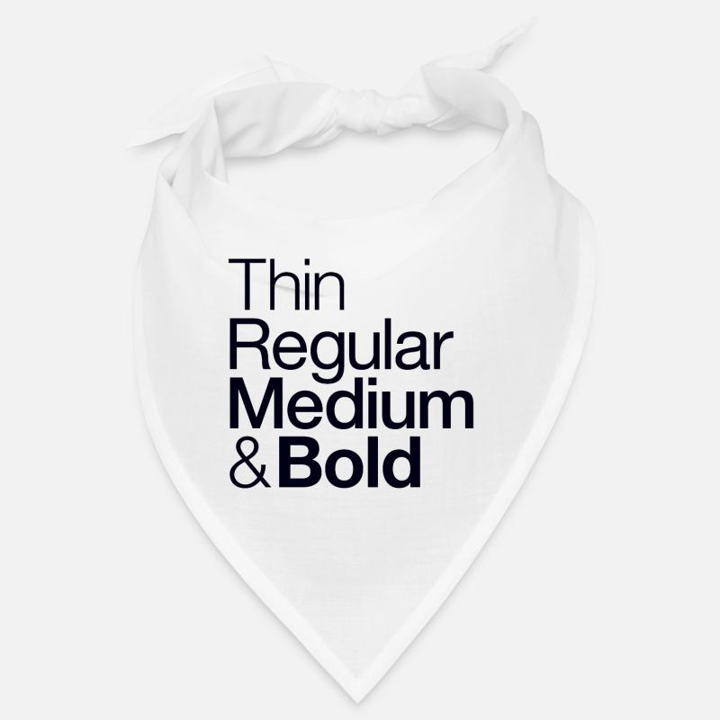 Typographer - Typography - Design Bandana