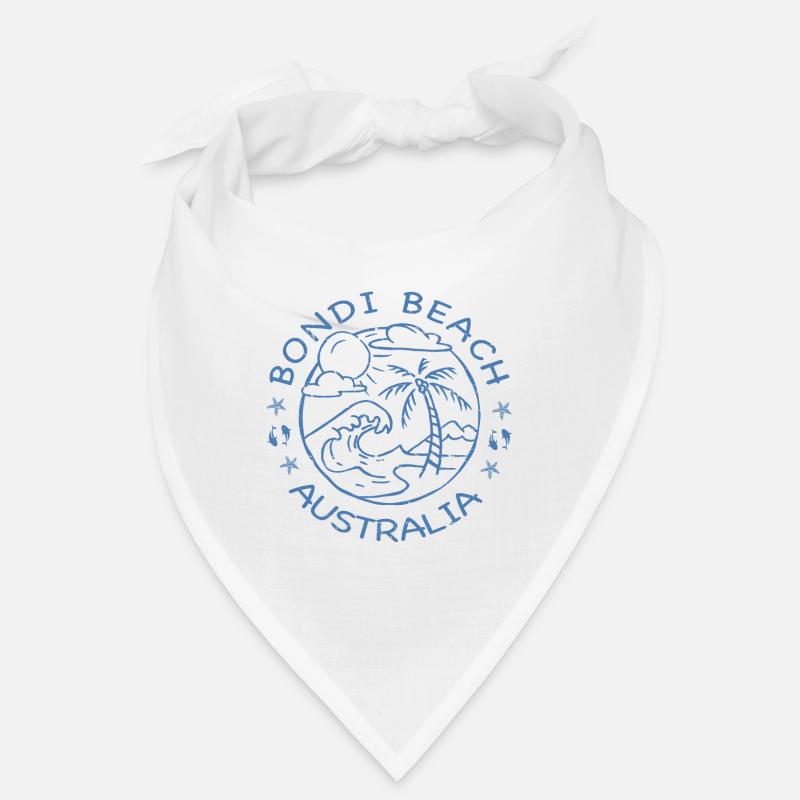 BONDI BEACH AUSTRALIA - Bandana - white