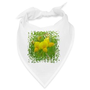 Der Hornklee ist eine Futterpflanze für Bienen - Bandana - Weiß - Vorne