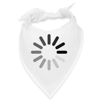 Symbol "Laden" (positiv) - Bandana - Weiß - Vorne