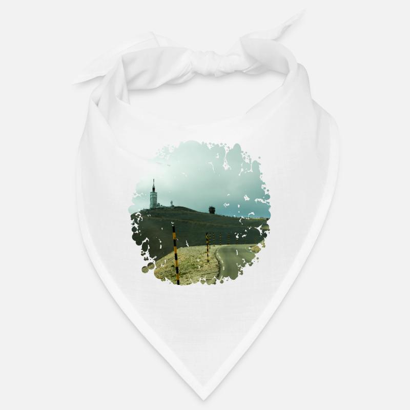 Der Mont Ventoux ist ein legendärer Berg - Bandana - Weiß