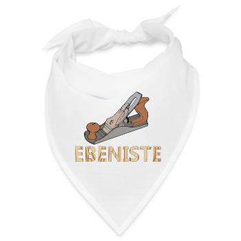 Tischler - Bandana - Weiß - Vorne