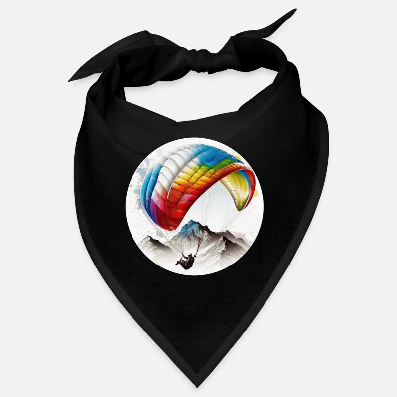 Les pilotes de parapente peuvent utiliser le vent Bandana