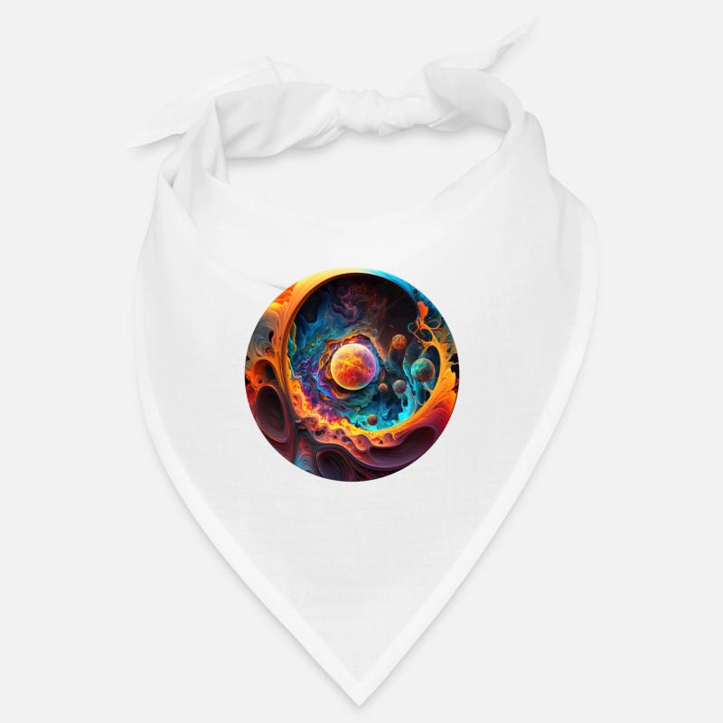 3D planets Bandana