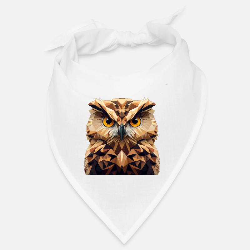 Polygon Eule Bandana