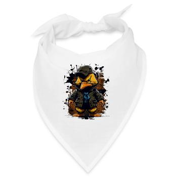 Angry duck 2 - Bandana - Weiß - Vorne
