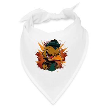 Angry duck 3 - Bandana - Weiß - Vorne