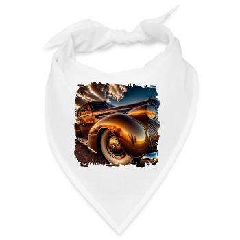 Oldtimer-Events sind bei Oldtimersammler beliebt - Bandana - Weiß - Vorne