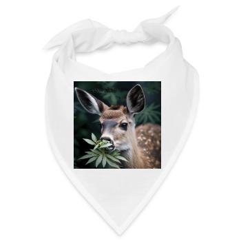 Cannabiche 07 mit Tippfehler - Bandana - Weiß - Vorne