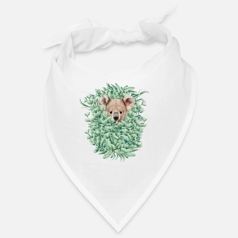 Koala Bear in eucalyptus forest Bandana