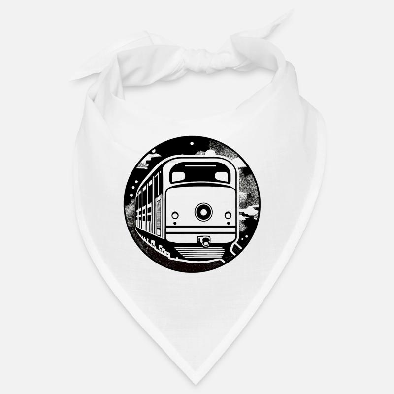 Locomotive, train, chemin de fer Bandana