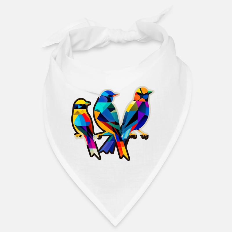 Trois petits oiseaux Bandana