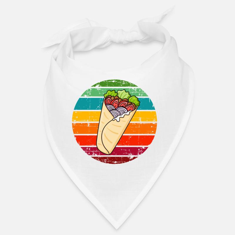Kebab Shawarma Kebab Grill - Bandana - blanc
