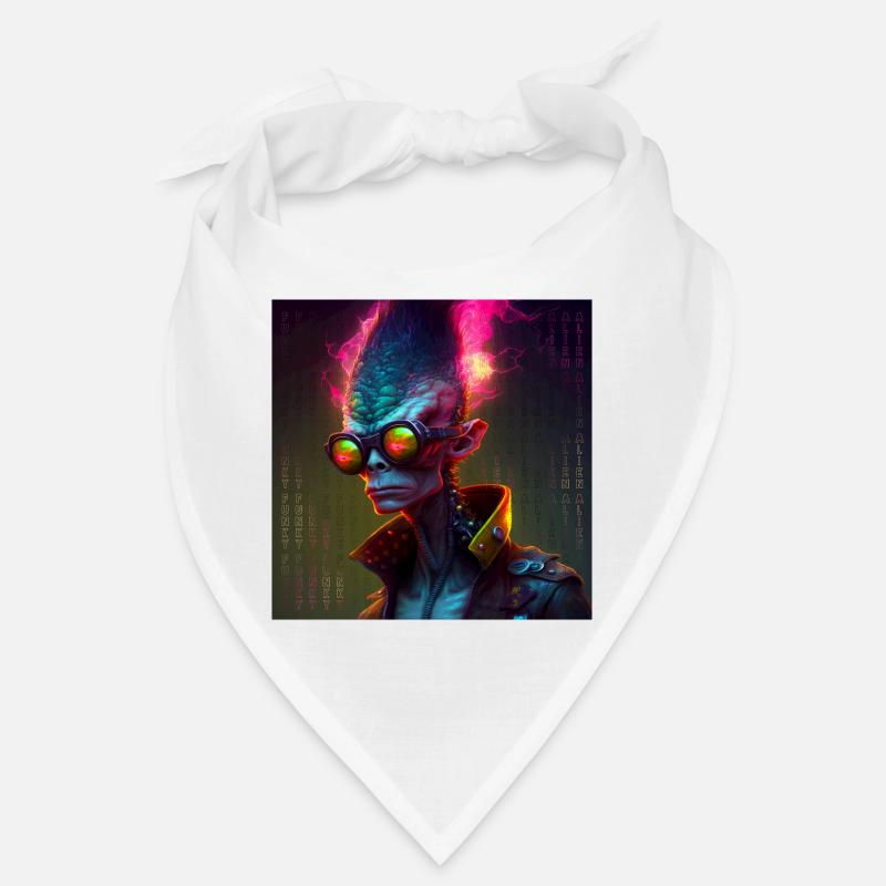 Funky alien 01 Bandana