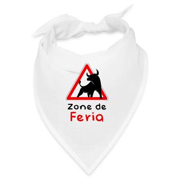 Feria-Gebiet - Bandana - Weiß - Vorne