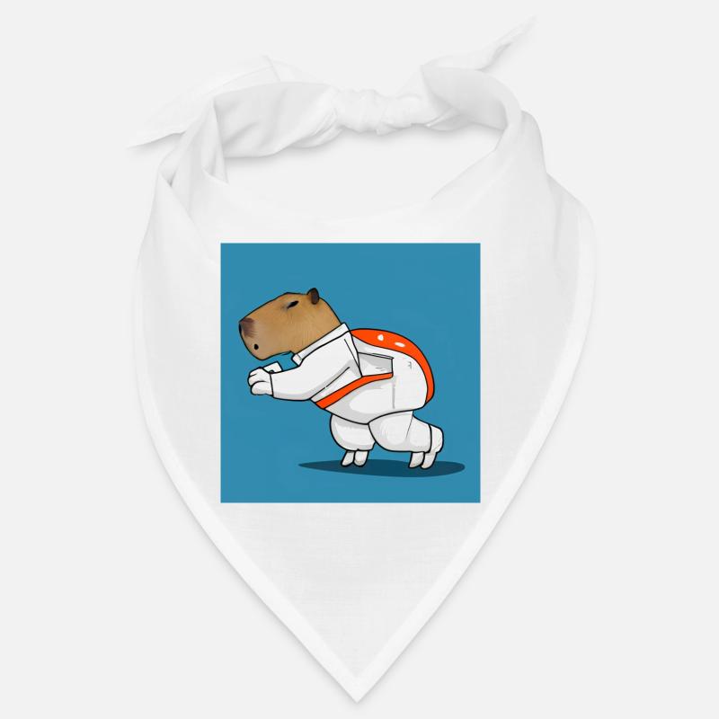 Capybara-Astronaut Bandana