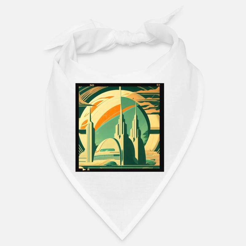 Space retrofuturism Bandana