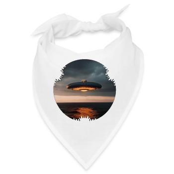 US-Regierung Veröffentlicht Videos von Ufos - Bandana - Weiß - Vorne