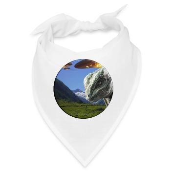 Das Aufstellen einer Wildkamera hat sich gelohnt - Bandana - Weiß - Vorne