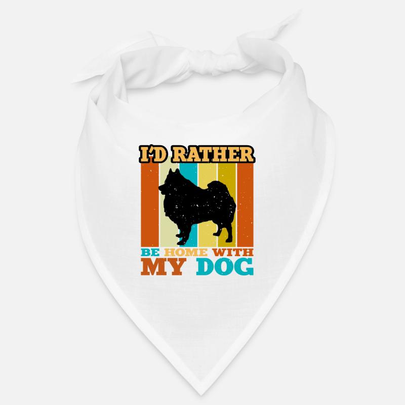 German Spitz Dog Lover Silhouette Vintage Sunset Bandana