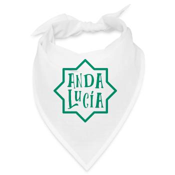 Andalusien 5 - Bandana - Weiß - Vorne