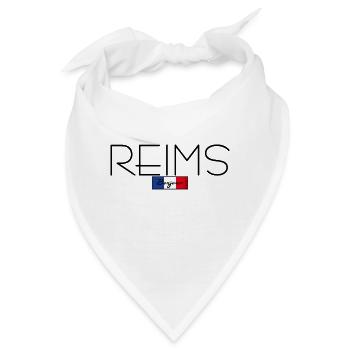 REIMS FRANKREICH URLAUB SOMMER PARTY (b) - Bandana - Weiß - Vorne