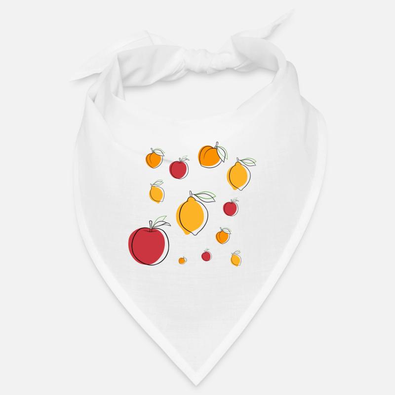 Fruits party ! - Bandana - blanc