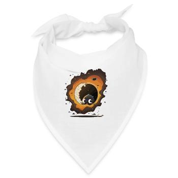 Der Ereignishorizont - Bandana - Weiß - Vorne