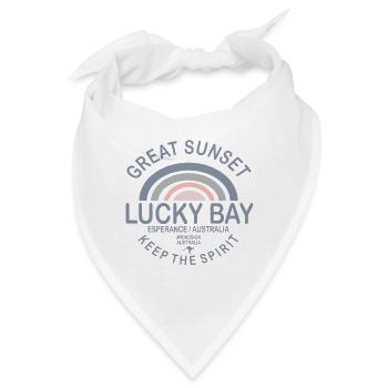 LUCKY BAY - Bandana - Weiß - Vorne