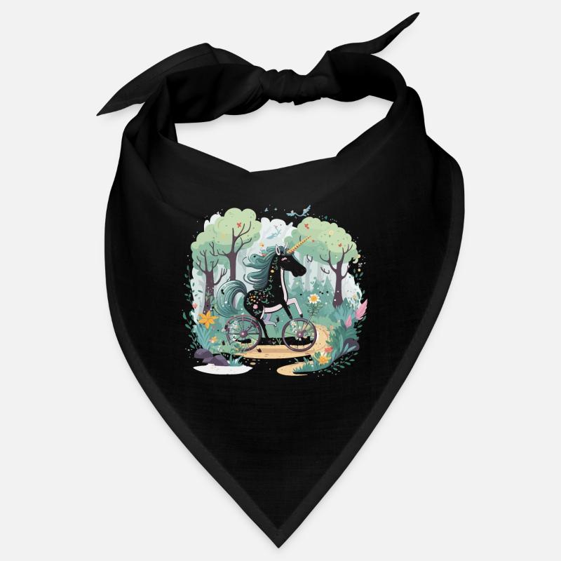 Licorne à vélo Bandana
