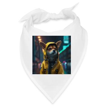 Human Dog - Bandana - Weiß - Vorne