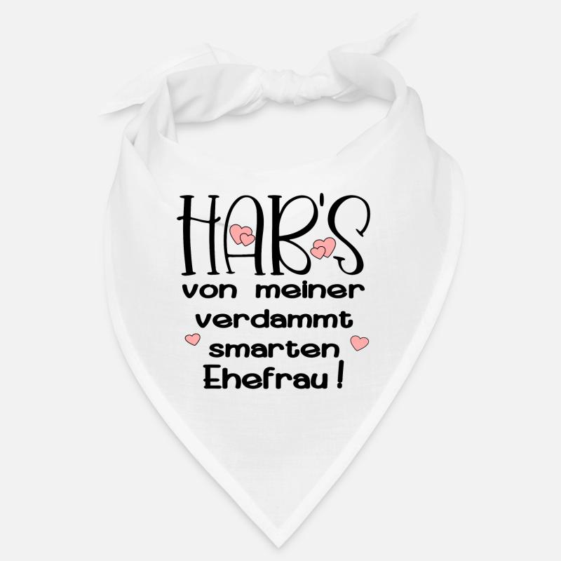 EHEPARTNER SPRÜCHE - SMARTE EHEFRAU HUMOR Bandana