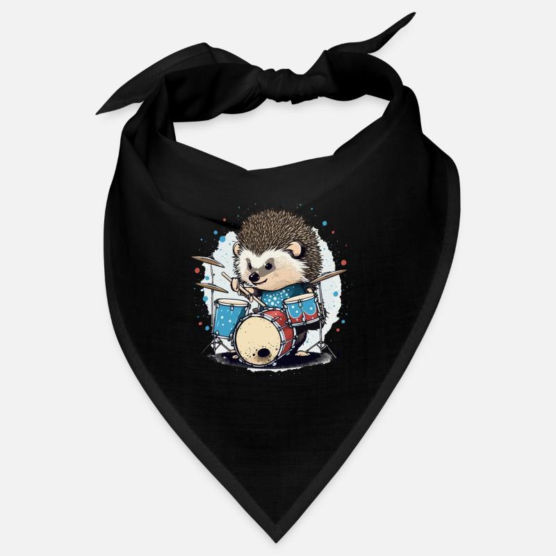 Hérisson Rockin Bandana