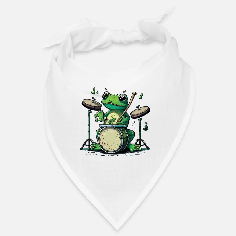 Grenouille rythmique Bandana