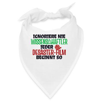 Filme Statement Movies Kino Film Schauen Serien - Bandana - Weiß - Vorne