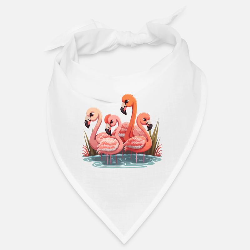Flamingo-Flock Bandana