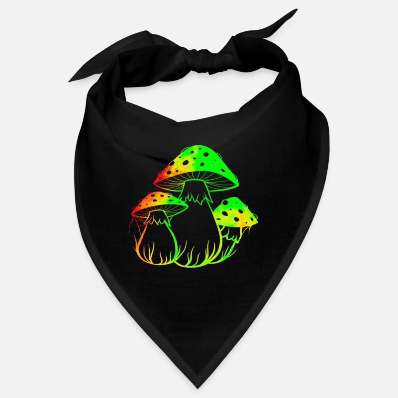 Champignons fluos Bandana