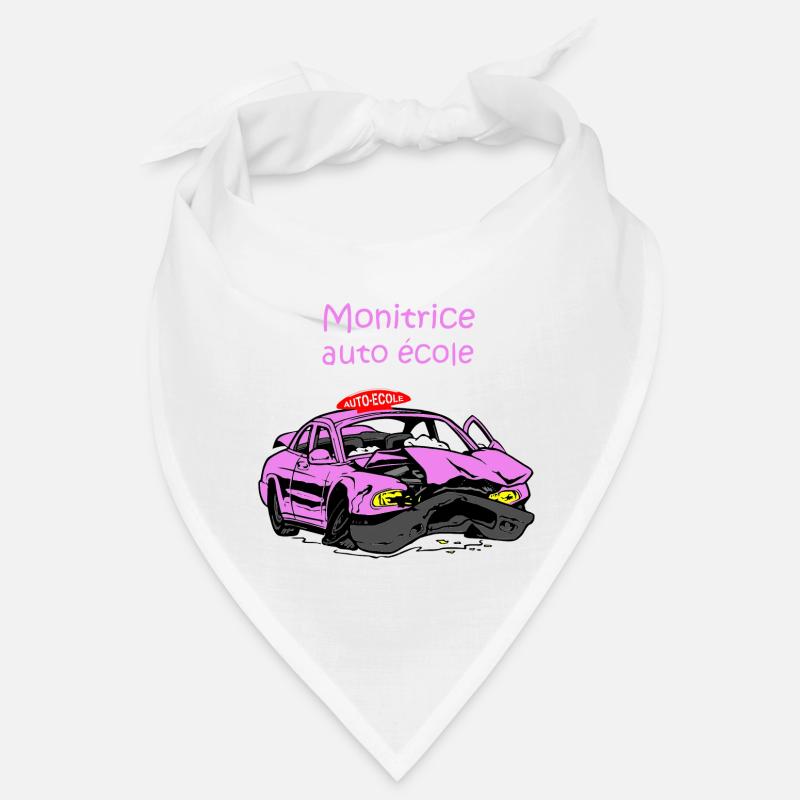 Monitrice auto-école Bandana
