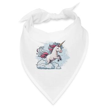 Verzauberter Flug - Bandana - Weiß - Vorne