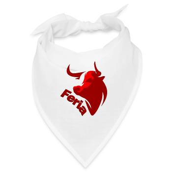 Fest der Feria - Bandana - Weiß - Vorne