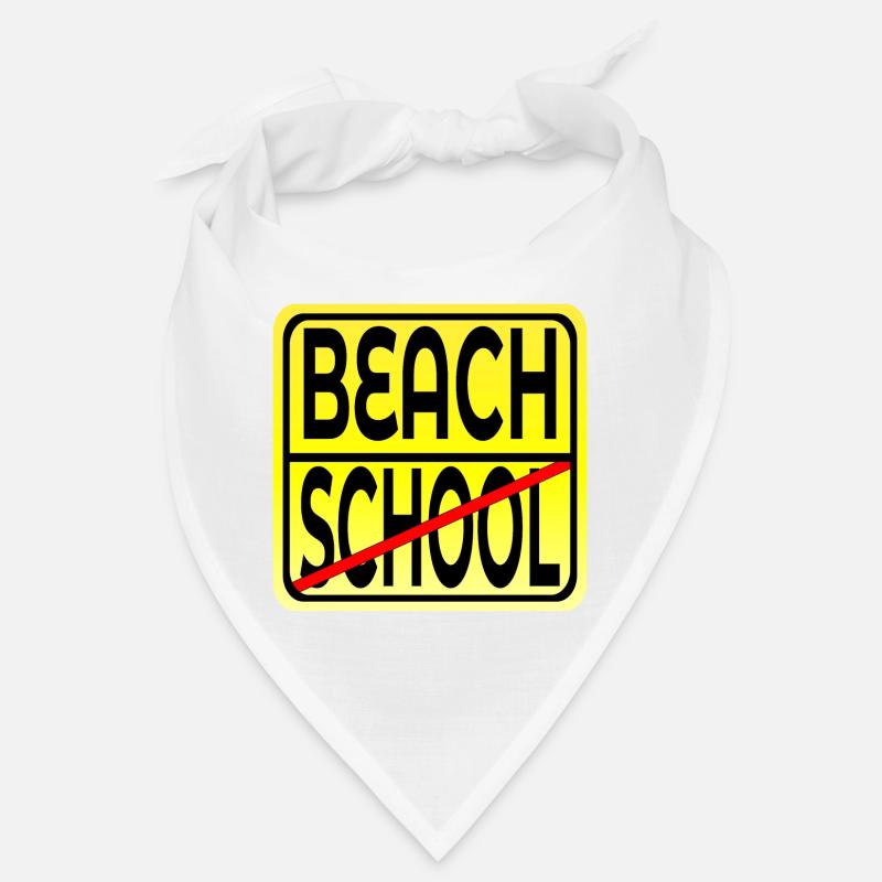 FIN DE L’ÉCOLE VACANCES D’ÉTÉ VACANCES À LA PLAGE Bandana