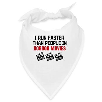 Theater Movies Statement Kino Nacht Streaming - Bandana - Weiß - Vorne
