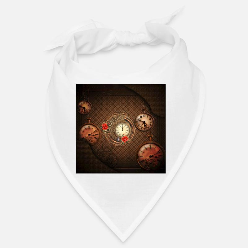 Wunderbare Steampunk-Uhr Bandana