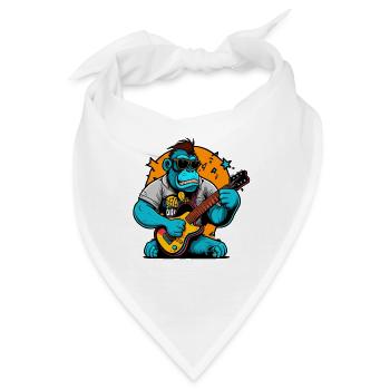 Gorilla-Groove - Bandana - Weiß - Vorne