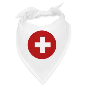 Pharmazie Gesundheit Notarzt Praxis - Bandana - Weiß - Vorne