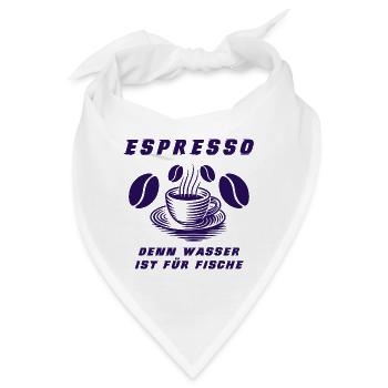 Espresso Design - Bandana - Weiß - Vorne