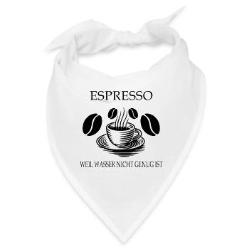 Espresso Design - Bandana - Weiß - Vorne