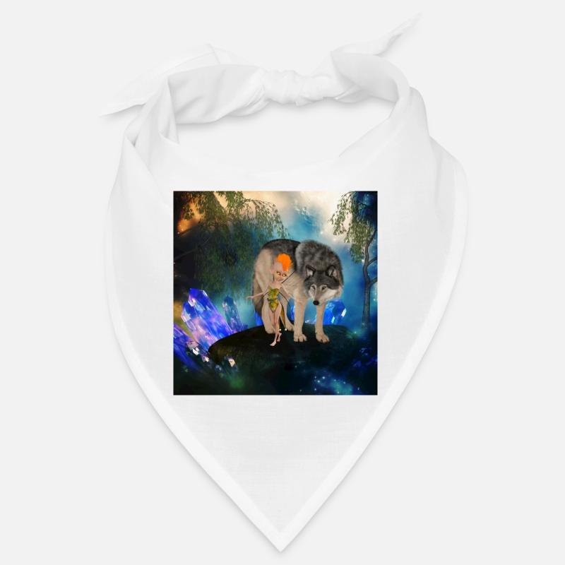 Deux amis improbables la fée et le loup Bandana