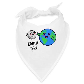 Umweltfreundlich Mutter Erde Natur Umwelt - Bandana - Weiß - Vorne